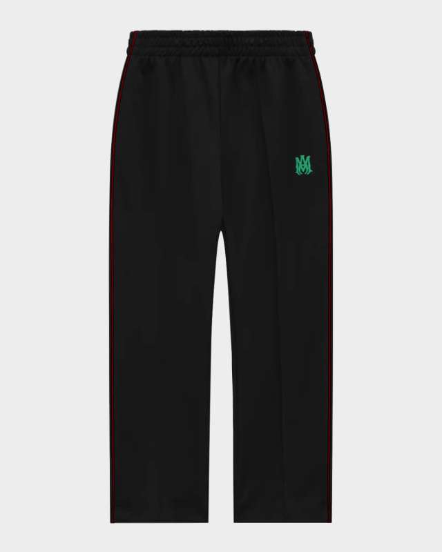 Boy's Bones Embroidered Track Pants, Size 4-12
